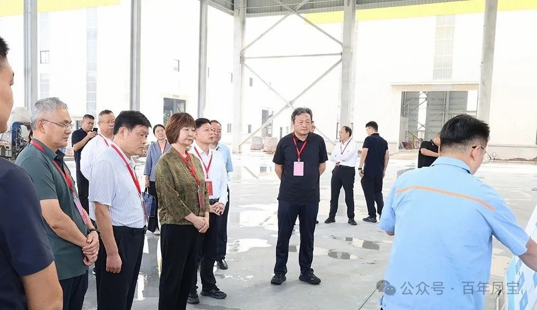 林州市人大工作组视察开云官方网页-开云（中国）
管业860项目和大通物流园拆车项目